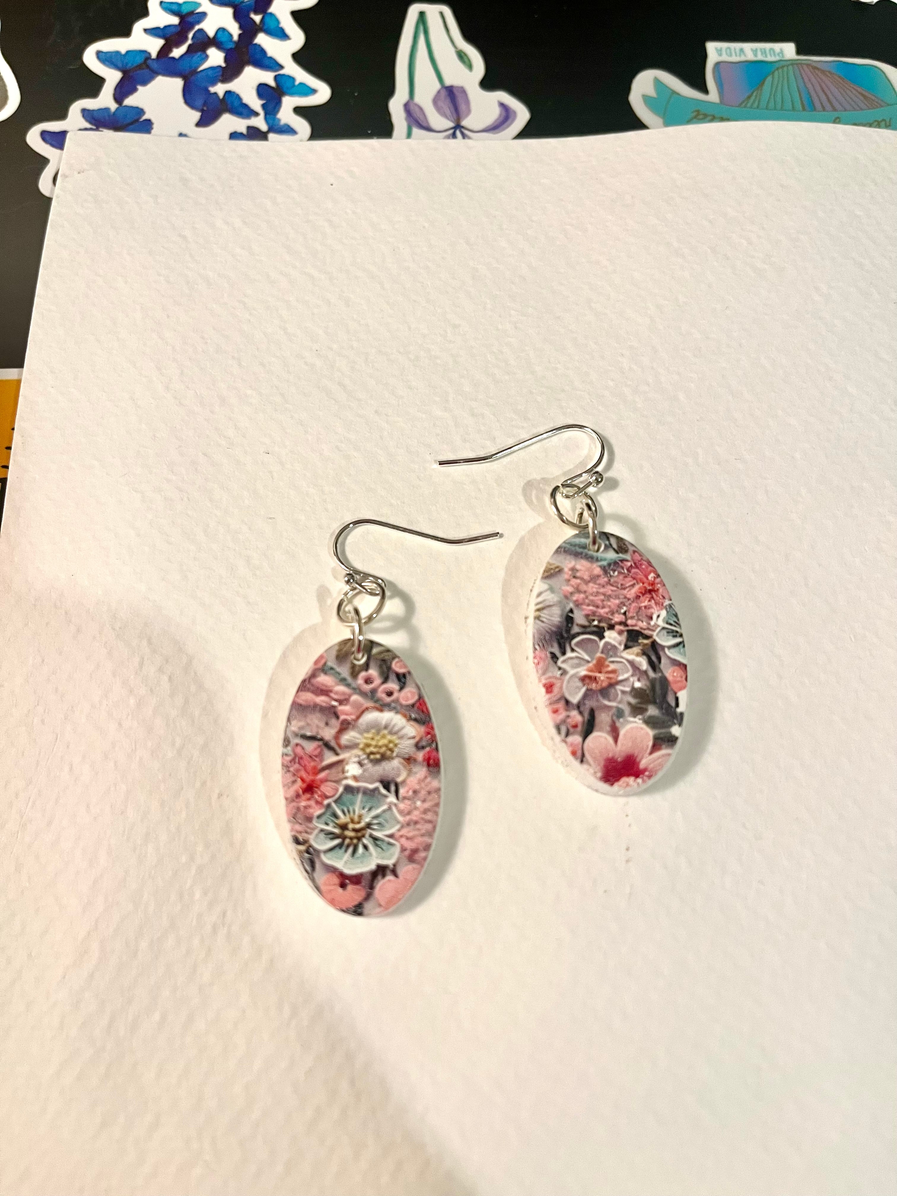 Handmade Garden Gate Earrings
